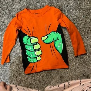 Oshkosh zombie hand shirt